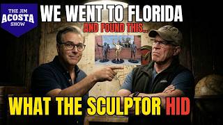 We Went to Florida & Found Trump's Gold Statue. Then the Sculptor Revealed His Secret