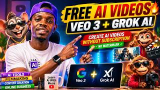 Free Veo 3 & Grok AI: Create AI Videos Without a Subscription or Watermark