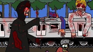 Kereta Setan | animasi horror kartun pendek | YS Animasi