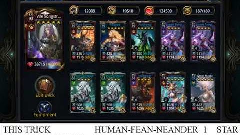 Deck Heroes✠How to auto win chamber 1 all faction!