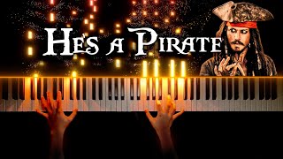 Pirates of the Caribbean - HE’S A PIRATE (Epic Extended Piano Cover)