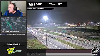 Snow has entered Elizabethtown, Kentucky! 👀