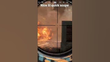 Hit a cool quick scope #sniper #cod #quickscope #shorts #cool
