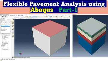 Flexible Pavement Analysis Using Abaqus PART-1