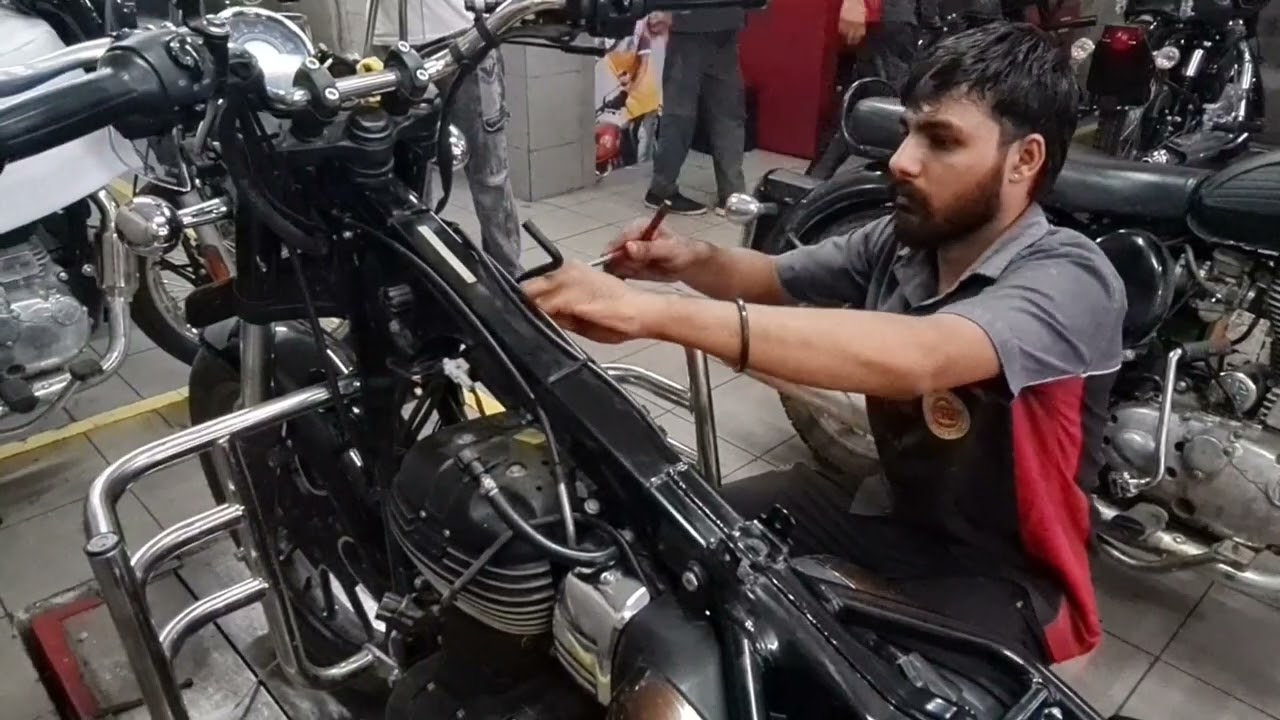 Meteor 350 3rd free service @1900/- 