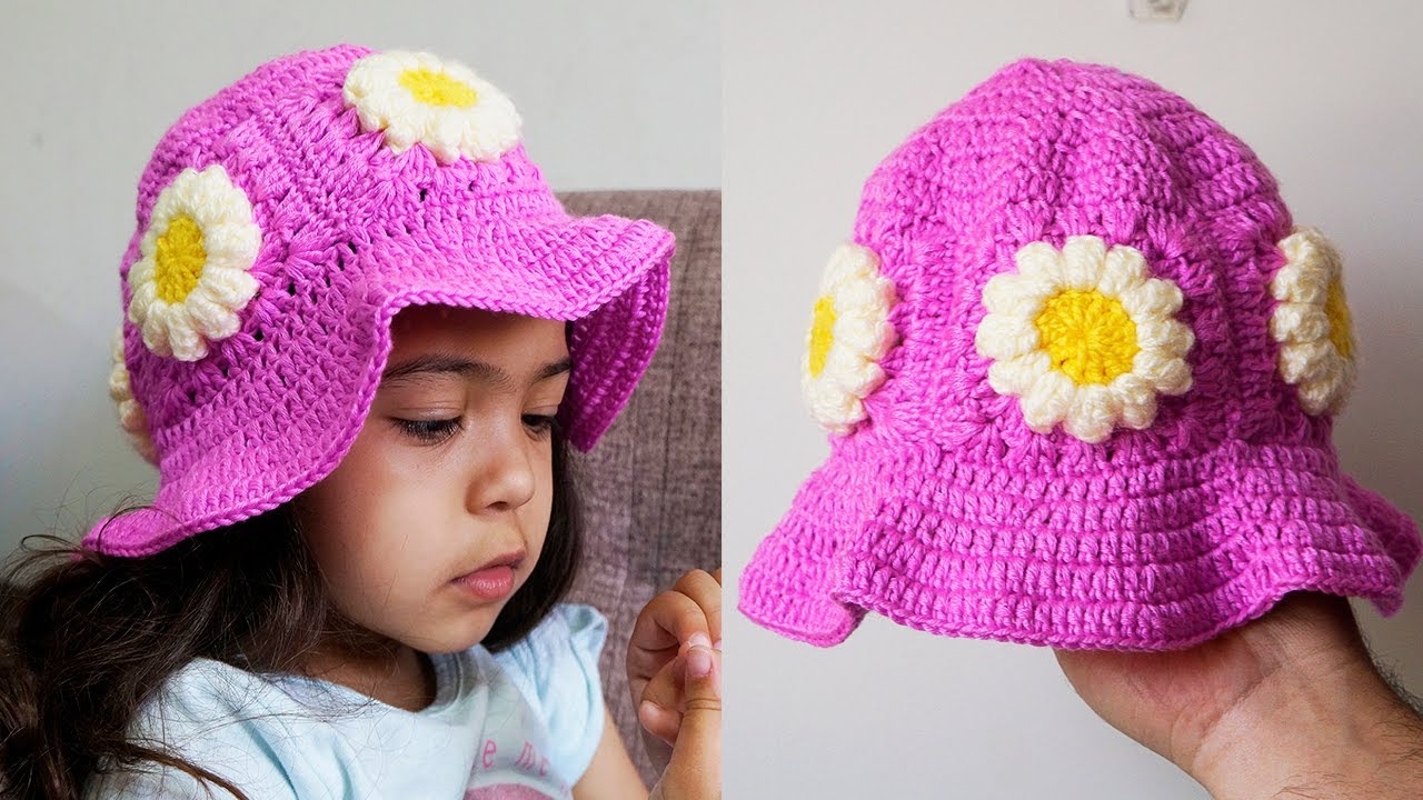 🌈Como tejer Sombrero para Y DAMAS grannys) Crochet - Ganchillo -