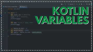 Android Basics 010 - Part 2 More on Kotlin Variables