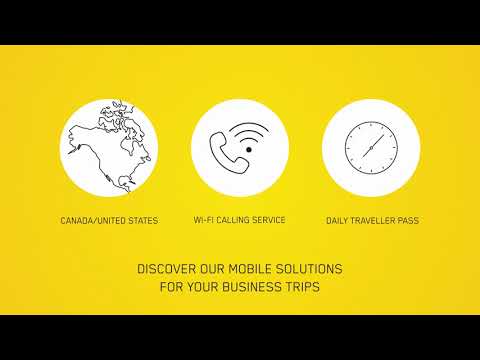 Discover our mobile solutions for your business trips