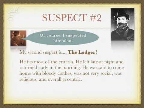 presentation on jack the ripper