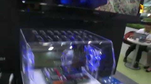 Computex 2010 :: ECS goes shades of black and green