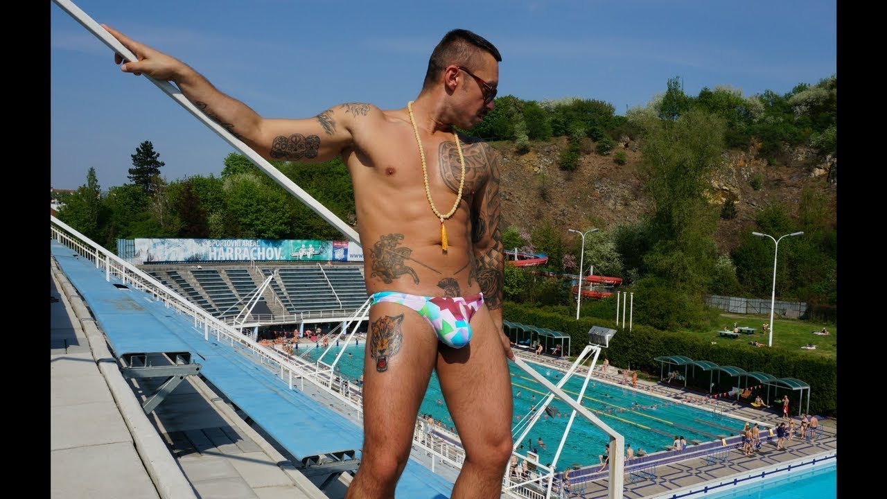 push up swimwear men