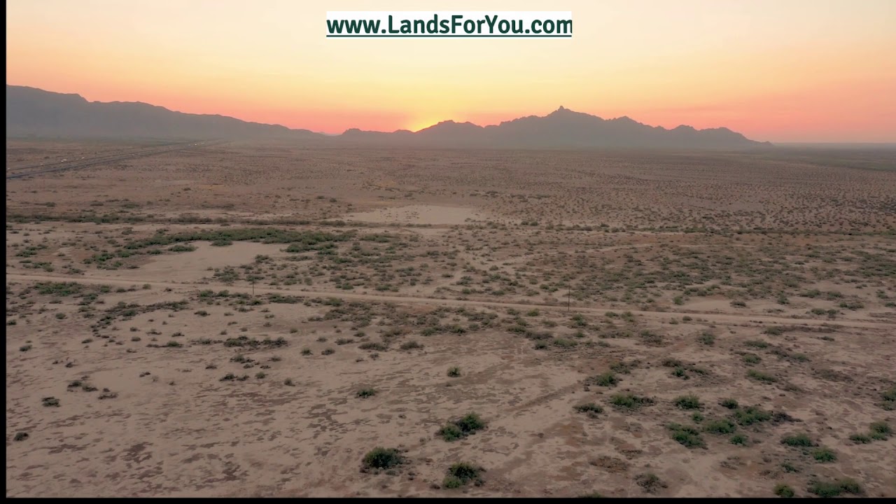 Drone Footage of 80 Acres of Land For Sale With Power! Yuma County