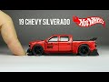 CUSTOM HOTWHEELS - 19 CHEVY SILVERADO TRAIL BOSS LT WIDE BODY