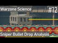 Warzone Sniper Bullet Drop Analysis (Warzone Science #12)