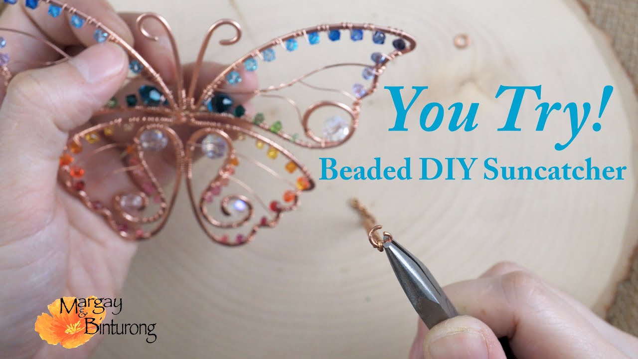 Butterfly Suncatcher DIY Kit Instructions by Margay & Binturong YouTube