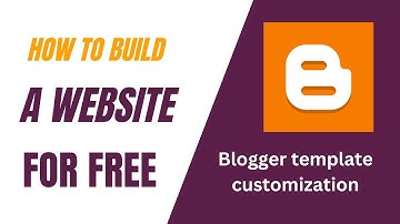 blogger template customization