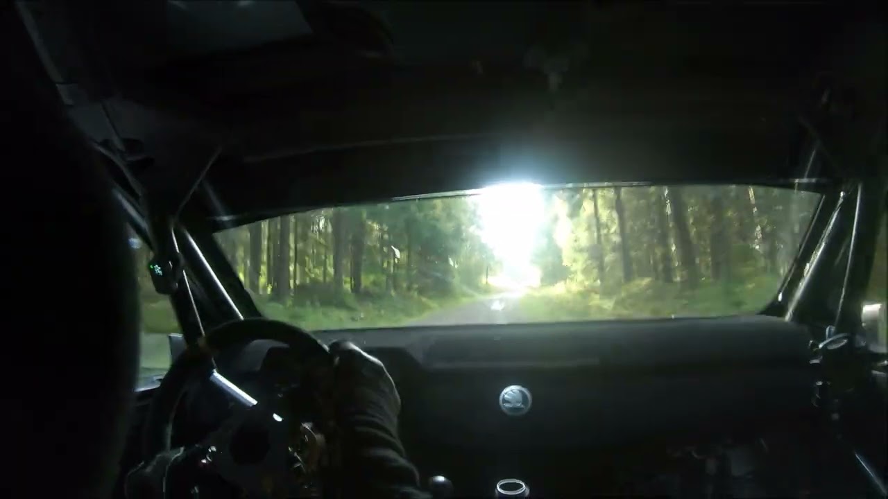 Dalslandssprinten 2024 SS2 Robin Adolfsson och Nicklas Jidflo Totalseger