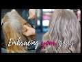 Embracing your gray! PART ONE :: SILVER COLOR MELT HIGHLIGHTS :: Look & Learn