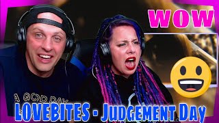 Reaction To LOVEBITES - Judgement Day [MUSIC VIDEO] THE WOLF HUNTERZ REACTIONS