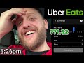 My FIRST DAY Working for UBER EATS as an Uber Eats Delivery Driver Ride Along Vlog!!