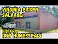 Salvage Pick: Historic 1857 Homestead!