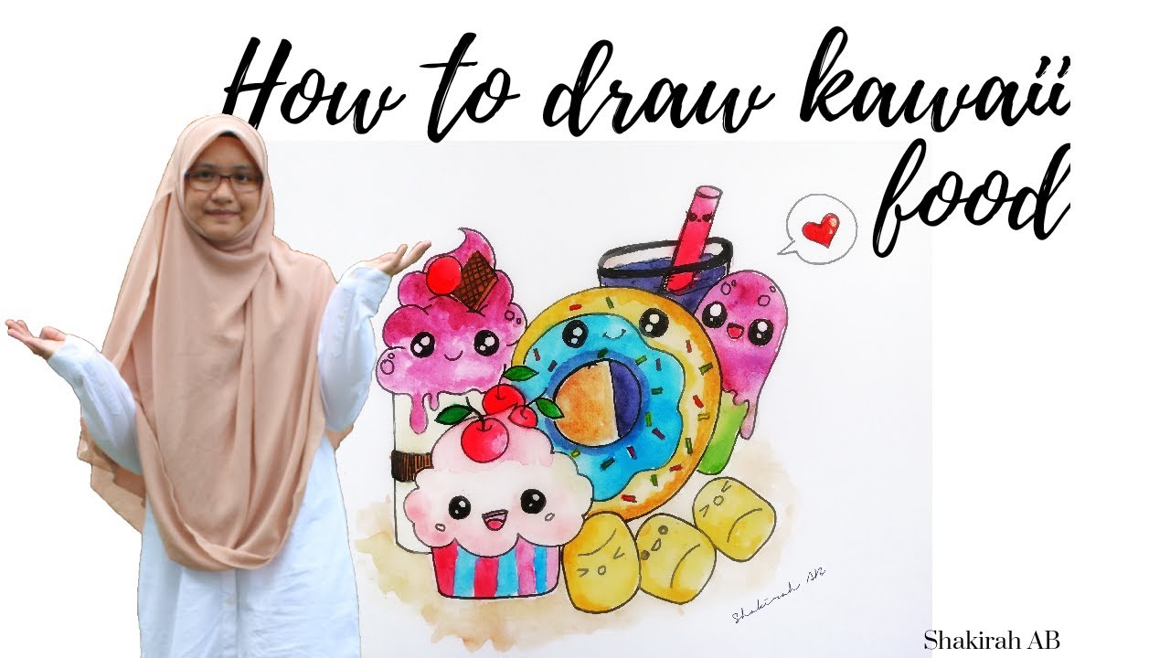 wallpapers Food Doodle Food Easy Kawaii Drawings how to draw kawaii food cute food doodle