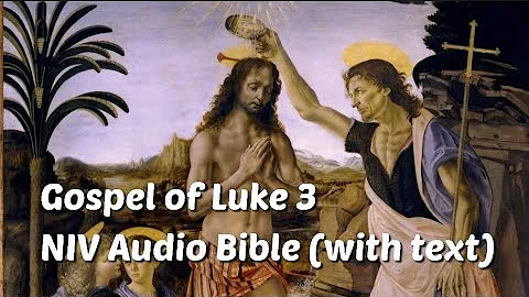 Luke 3: NIV Audio Bible(with text)