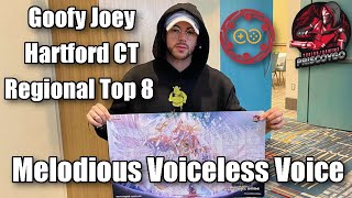 Hartford CT Regional Top 8 Melodious Voiceless Voice Deck Profile | Goofy Joey | Yu-Gi-Oh!