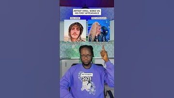 Thumbnail of Artist Viral Song Vs. His First Appearance: Benson Boone "Mystical Magical" #shorts #bensonboone