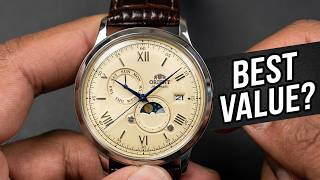 Orient Bambino V9 Review: The Sun & Moon Automatic #orientbambino #horology #orientwatch
