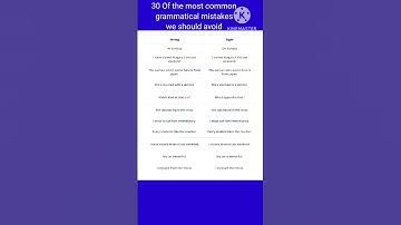 30 of the Most Common Grammatical Errors We All Need to Stop Making|English grammar online classes