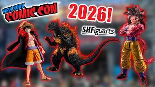 NYCC 2026 S.H.MonsterArts BURNING MILLENNIUM GODZILLA S.H.Figuarts SS4 GOKU & MONKEY.D.LUFFY!