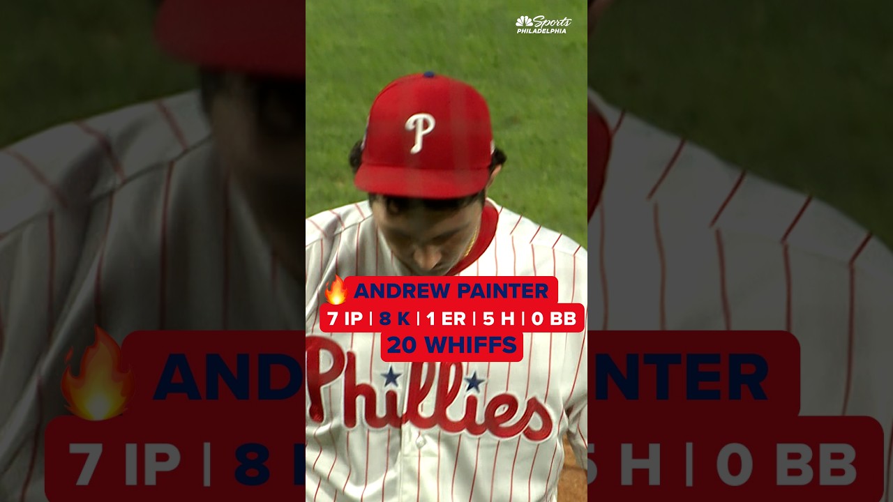 WATCH: Andrew Painter goes seven innings strong on Saturday night. 🔥