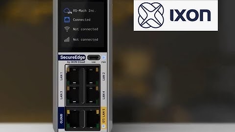 Intro IXON SecureEdge Pro