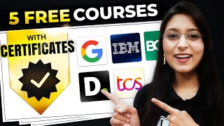 Top 5 Free Courses Online ➤ Get Certified & Upgrade Your Resume (2025)