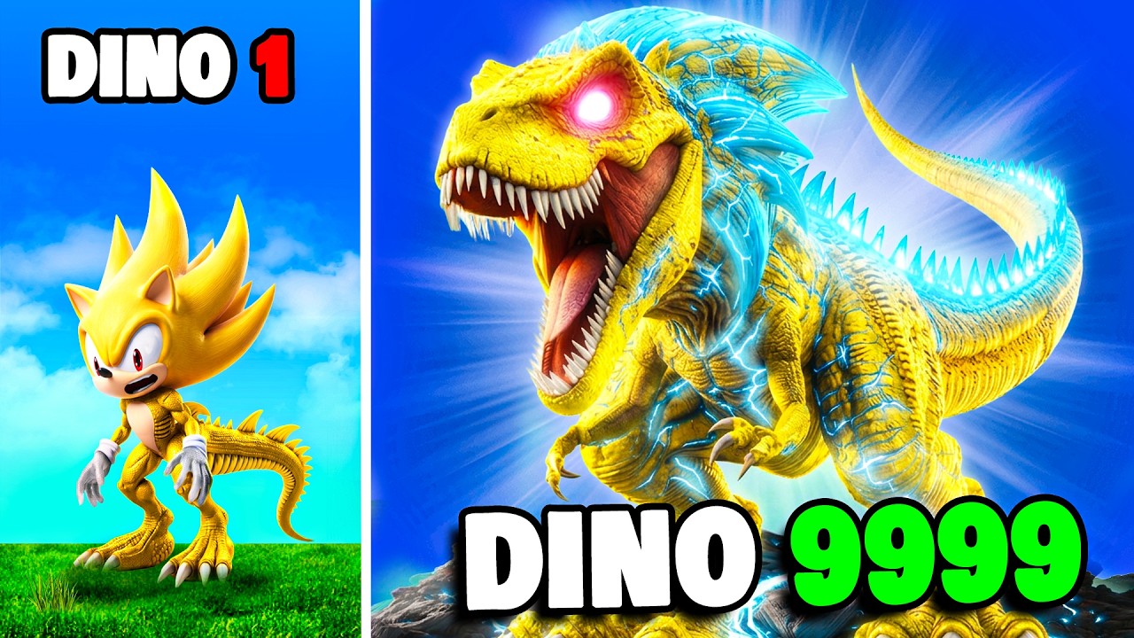 Upgrading to Dino SUPER SONIC in GTA 5