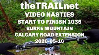 Start To Finish 1035 Burke Mountain: Calgary Road Extension