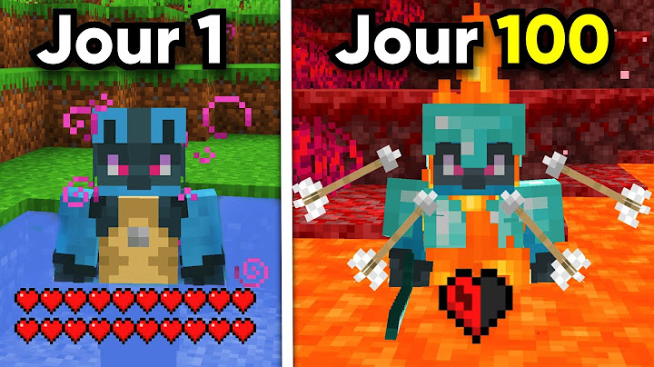 J'ai survécu 100 jours avec la Difficulté qui Augmente sur Minecraft
