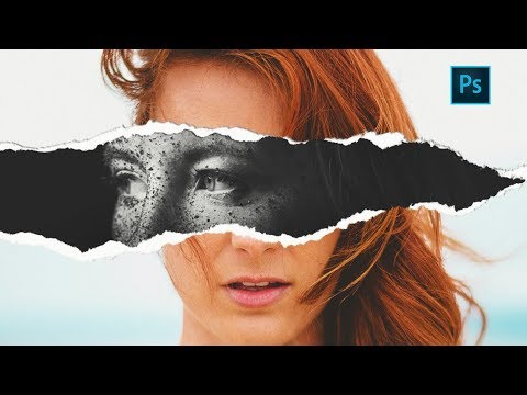 Torn Paper Effect | Photoshop Tutorial