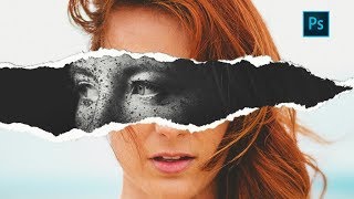 Torn Paper Effect | Photoshop Tutorial