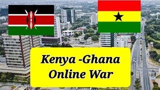 Kenya 🇰🇪-Ghana 🇬🇭 online war