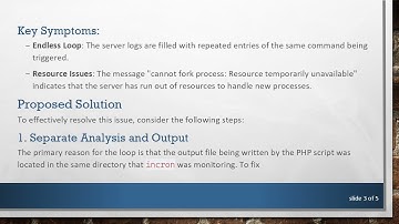 Solving the Infinite Loop Problem with incron for File Watching in PHP