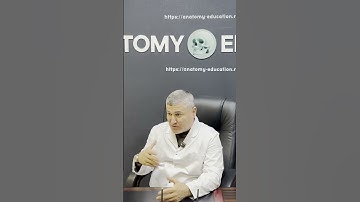 Студент на экзамене по анатомии