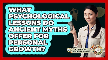 What Psychological Lessons Do Ancient Myths Offer For Personal Growth? - Exploring Ancient Myths