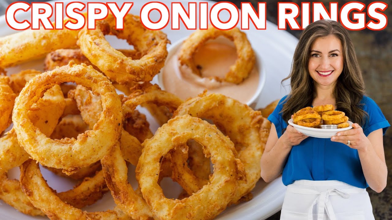 Food Wishes Video Recipes: Can I Get the Onion Rings, Instead of the Fries?