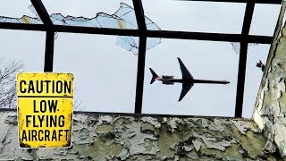 Abandoned School - Closed Because of Airplanes Landing