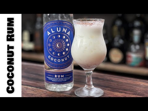 ALUNA COCONUT RUM & BANANA - Easy Coconut Rum Cocktails
