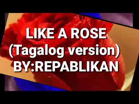 Like A Rose  Tagalog Version   Repablikan  melizvlog