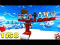 1V8 BEDWARS OYNAMAK !! - minecraft craftrise