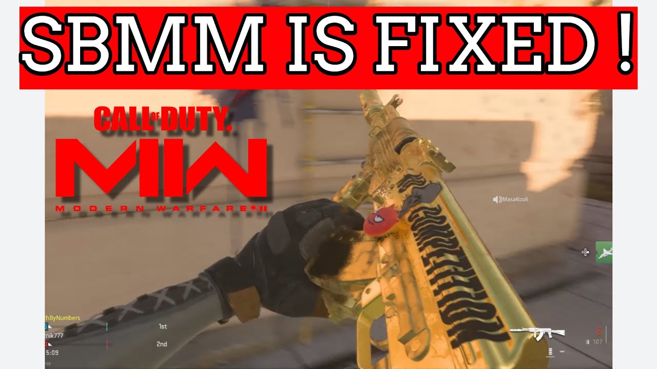 When You Play Modern Warfare 2 with SBMM - Analysis - YouTube